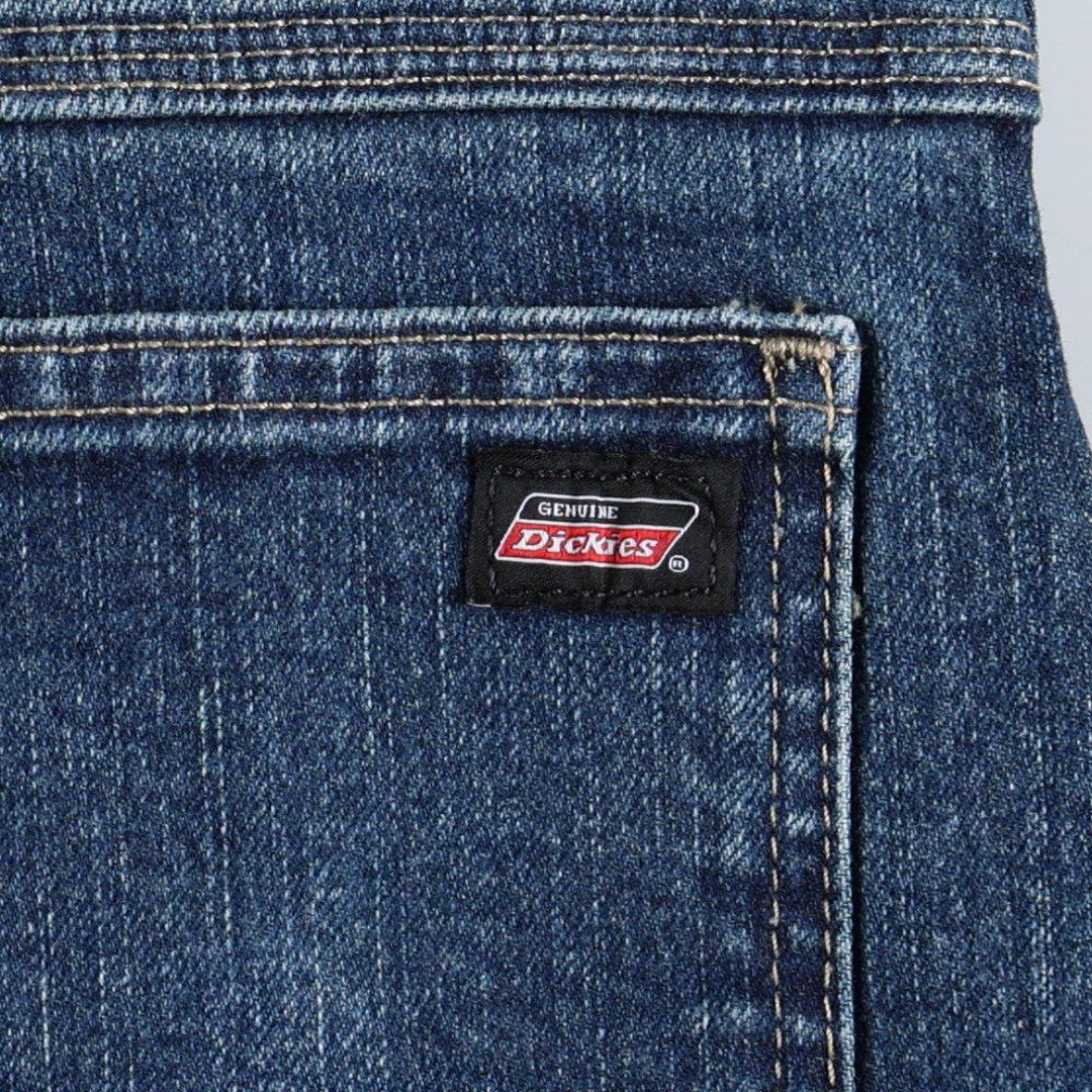 Dickies denim painter pants for men, equivalent to W37 cotton navy blue type Vintage Second Hand