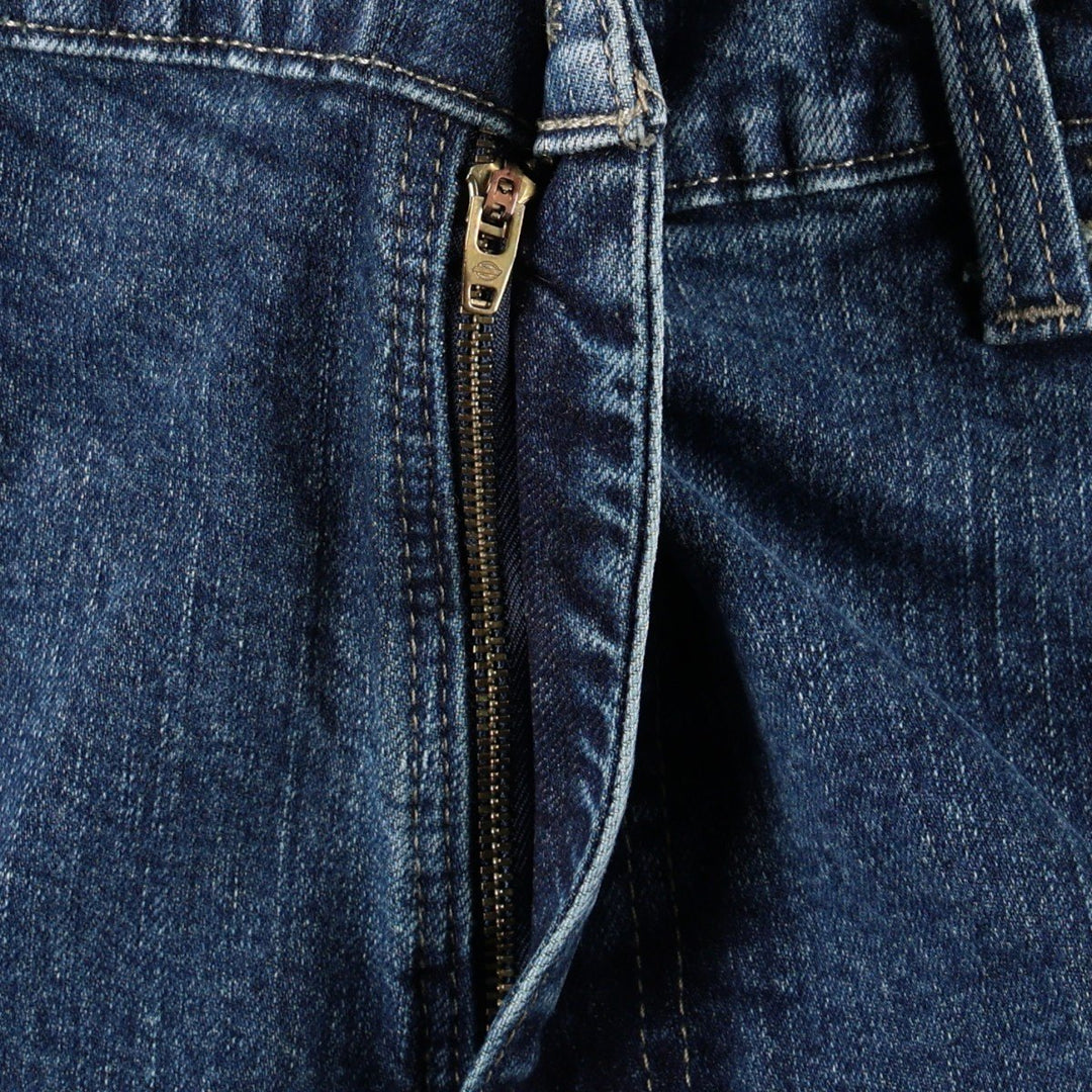 Dickies denim painter pants for men, equivalent to W37 cotton navy blue type Vintage Second Hand