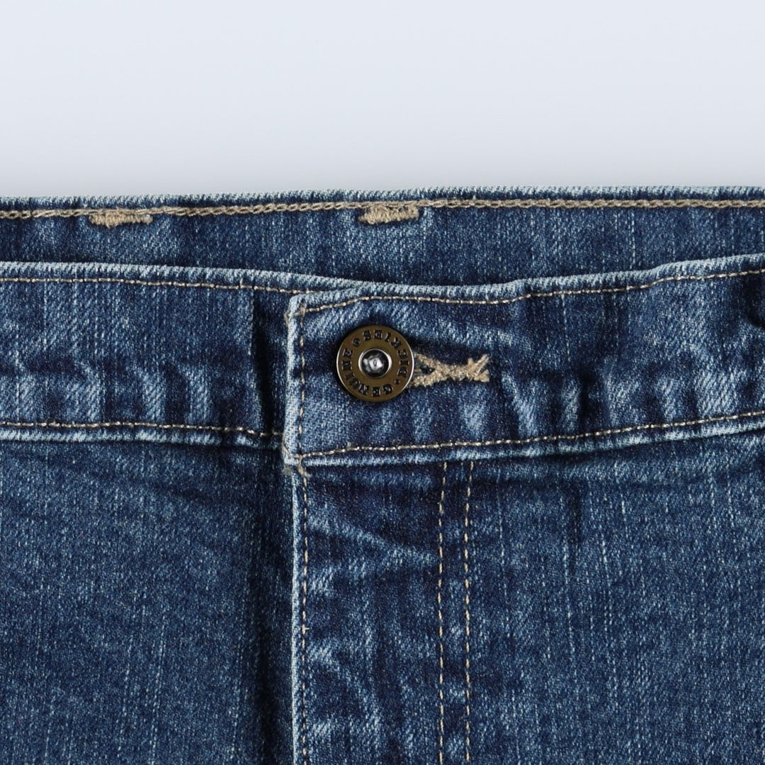 Dickies denim painter pants for men, equivalent to W37 cotton navy blue type Vintage Second Hand