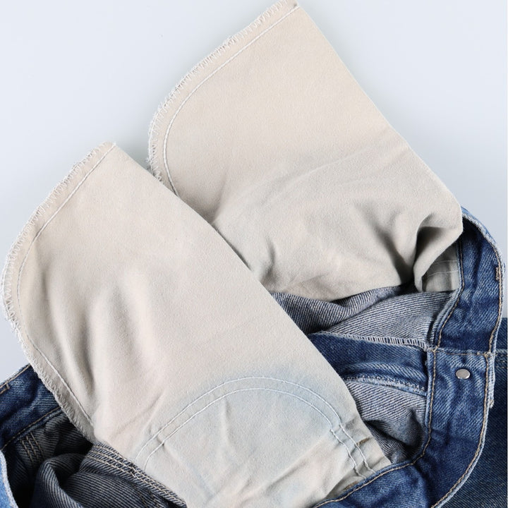 Dickies denim painter pants for men, equivalent to W35 cotton blue type Vintage Second Hand