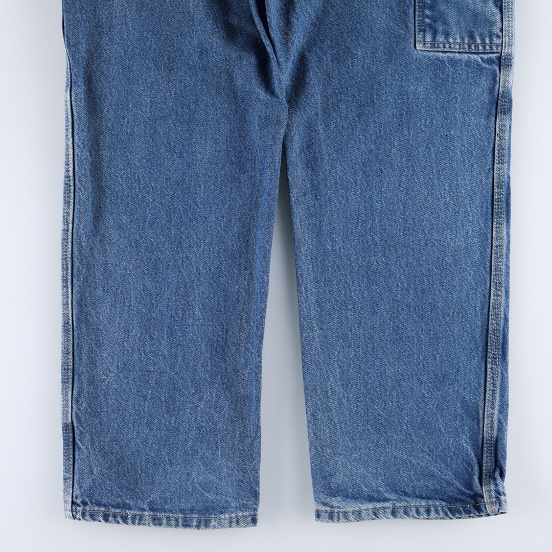 Dickies denim painter pants for men, equivalent to W34 cotton blue type Vintage Second Hand