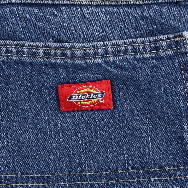 Dickies denim painter pants for men, equivalent to W37 unclear blue type Vintage Second Hand