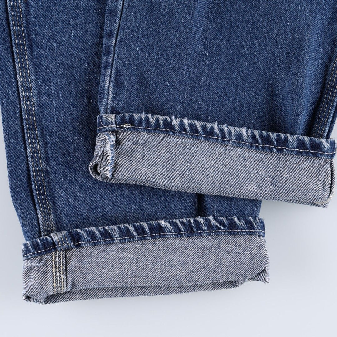 Dickies denim painter pants for men, equivalent to W37 unclear blue type Vintage Second Hand