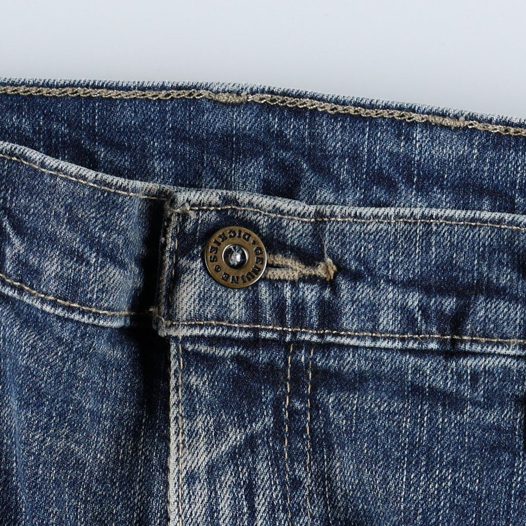 Dickies denim painter pants for men, equivalent to W35 cotton blue type Vintage Second Hand