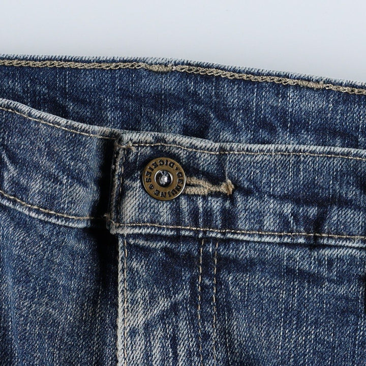 Dickies denim painter pants for men, equivalent to W35 cotton blue type Vintage Second Hand