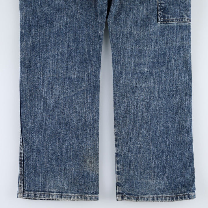 Dickies denim painter pants for men, equivalent to W35 cotton blue type Vintage Second Hand