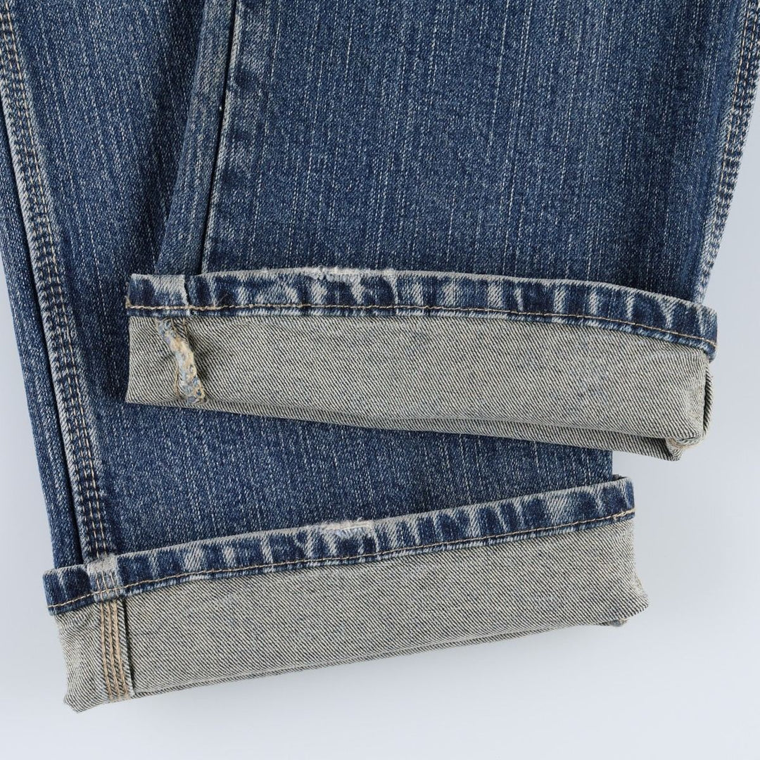Dickies denim painter pants for men, equivalent to W35 cotton blue type Vintage Second Hand