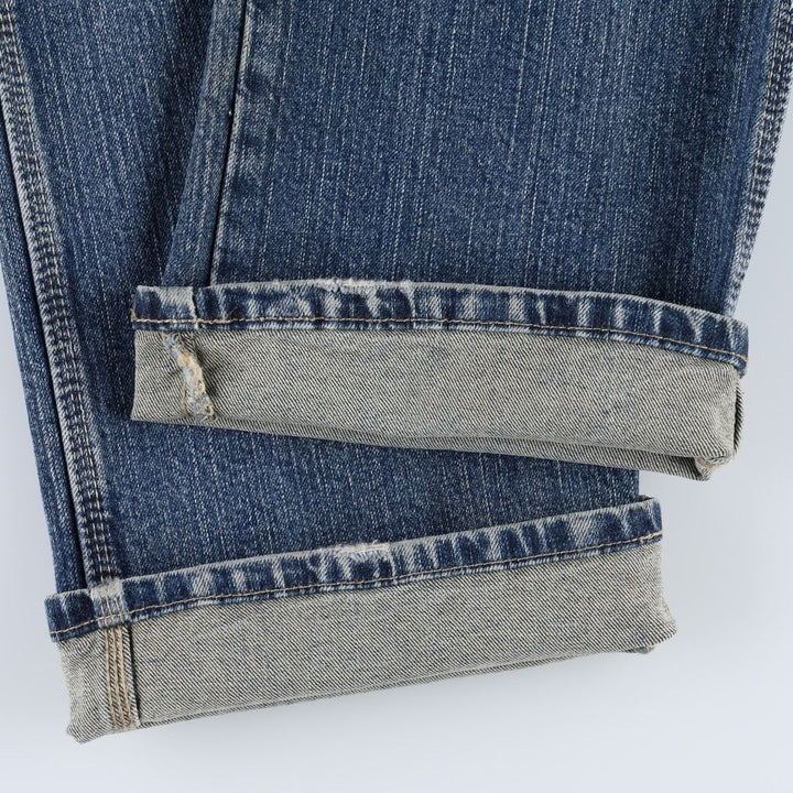 Dickies denim painter pants for men, equivalent to W35 cotton blue type Vintage Second Hand