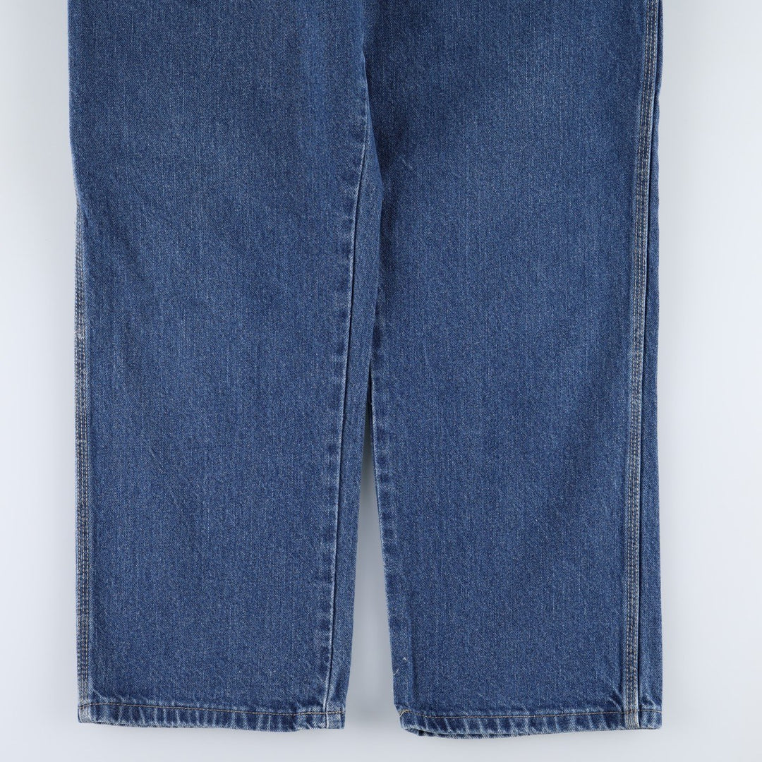 Dickies denim painter pants for men, equivalent to W35 cotton blue type Vintage Second Hand