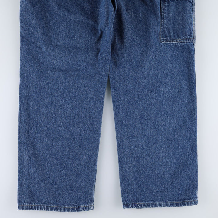 Dickies denim painter pants for men, equivalent to W35 cotton blue type Vintage Second Hand