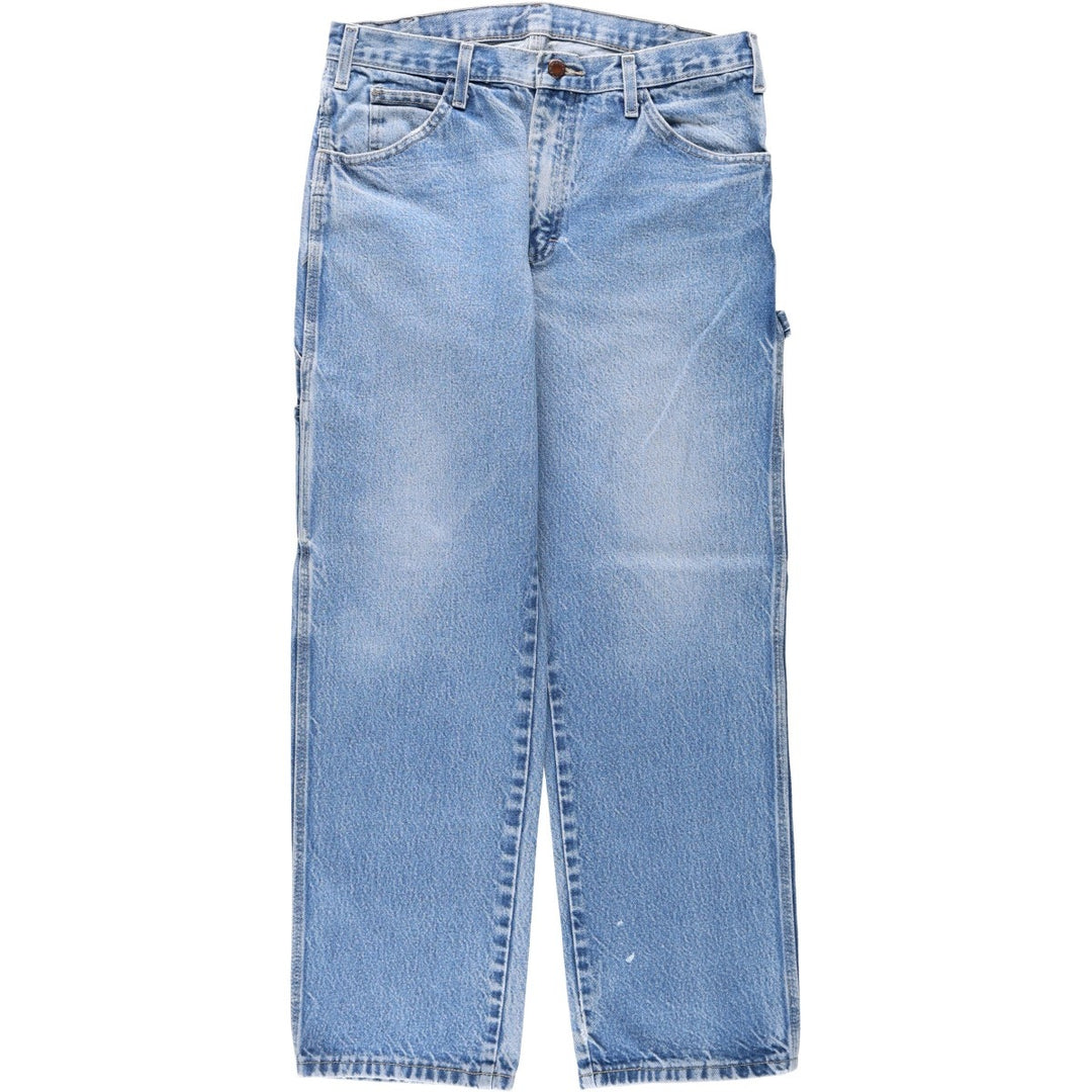 Dickies denim painter pants for men, equivalent to W33 cotton blue type Vintage Second Hand