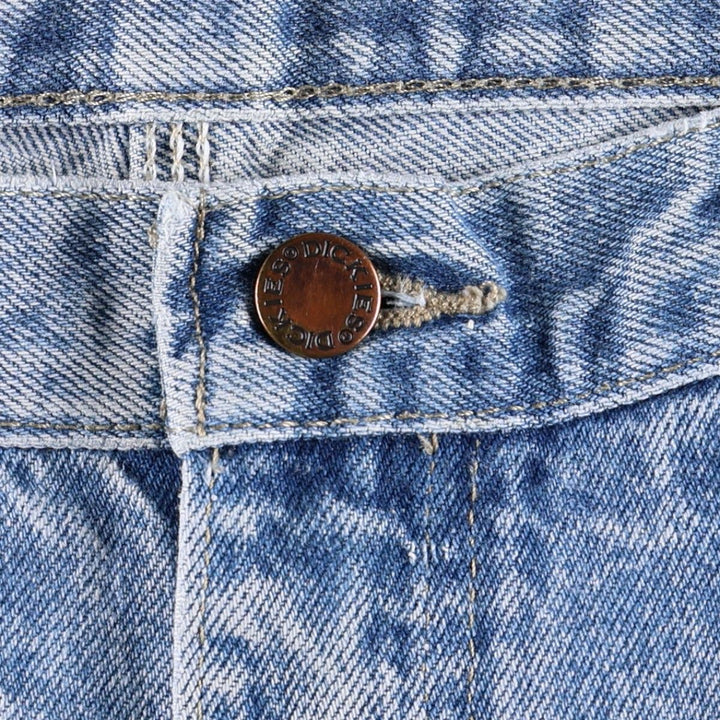 Dickies denim painter pants for men, equivalent to W33 cotton blue type Vintage Second Hand
