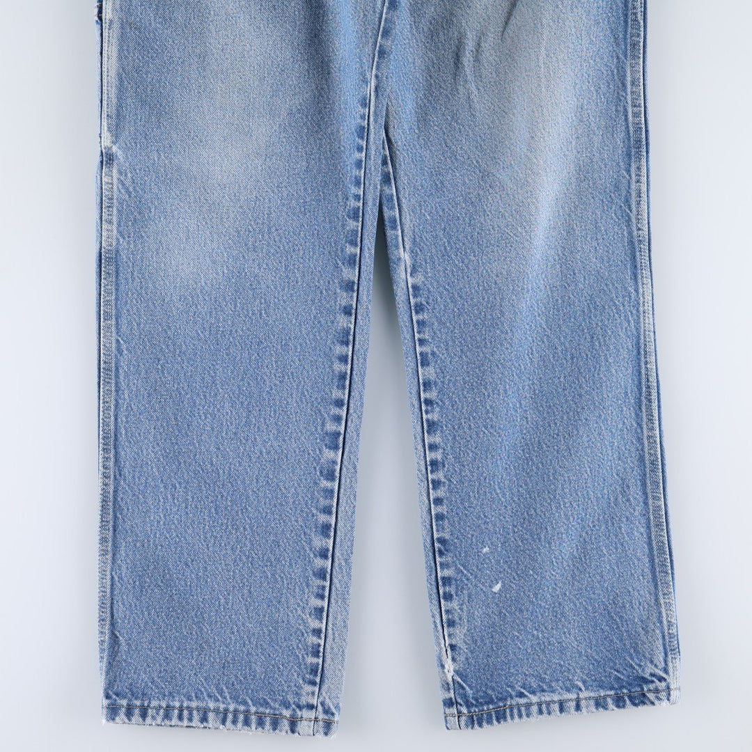 Dickies denim painter pants for men, equivalent to W33 cotton blue type Vintage Second Hand
