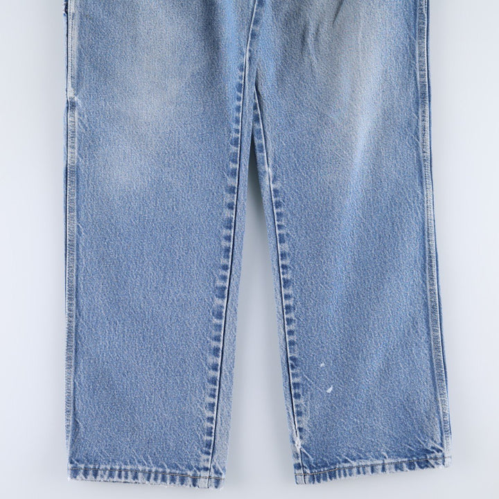 Dickies denim painter pants for men, equivalent to W33 cotton blue type Vintage Second Hand