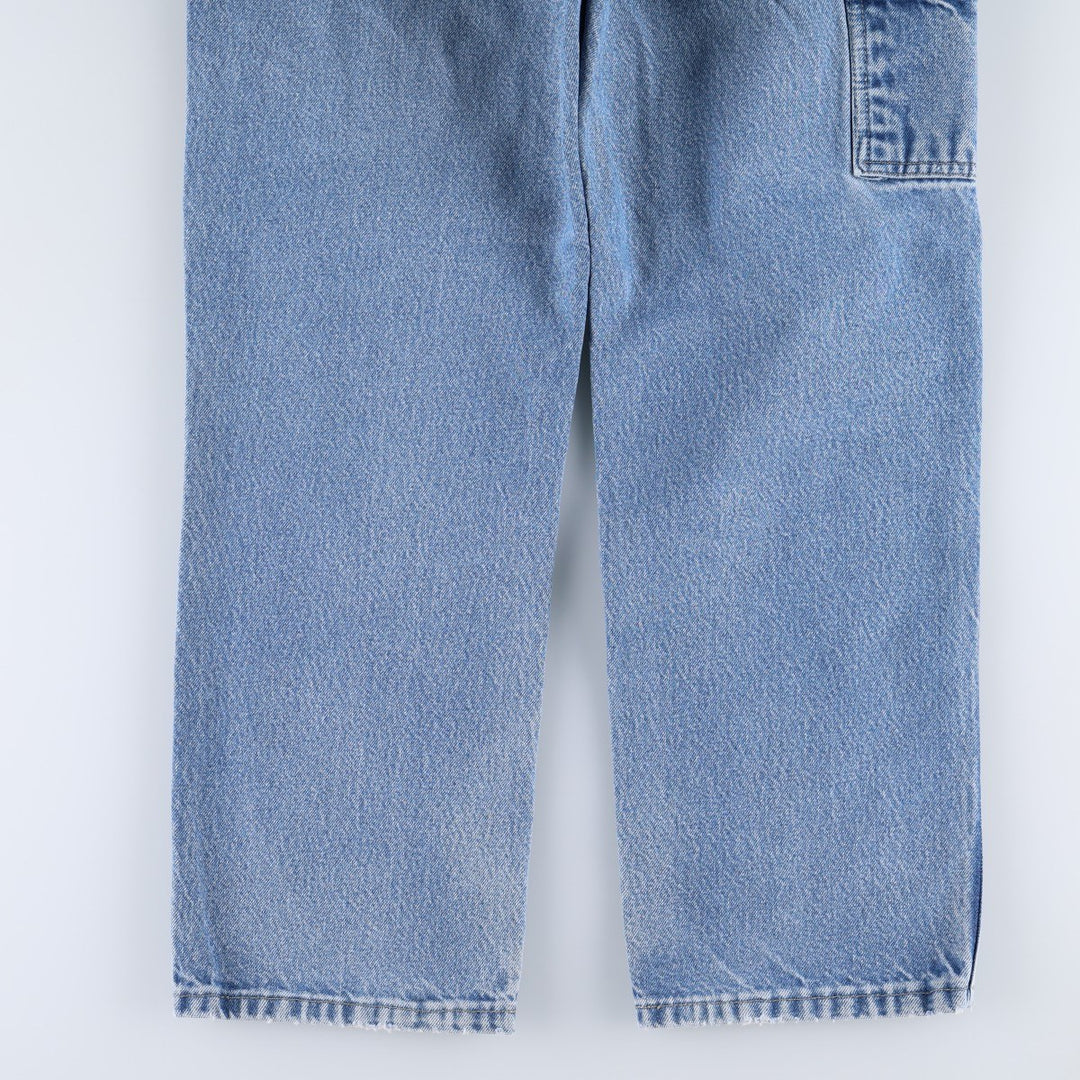 Dickies denim painter pants for men, equivalent to W33 cotton blue type Vintage Second Hand