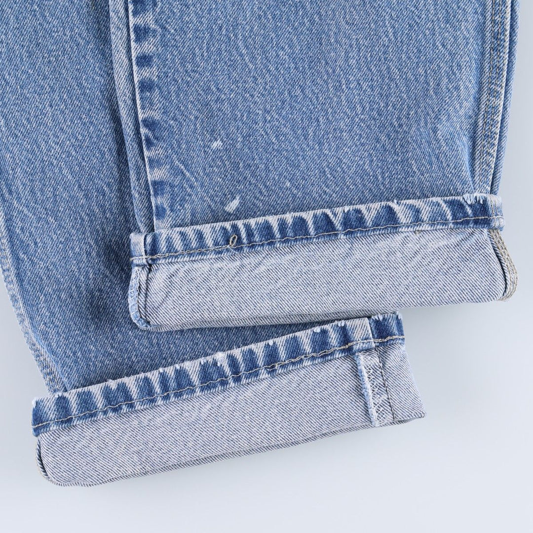 Dickies denim painter pants for men, equivalent to W33 cotton blue type Vintage Second Hand