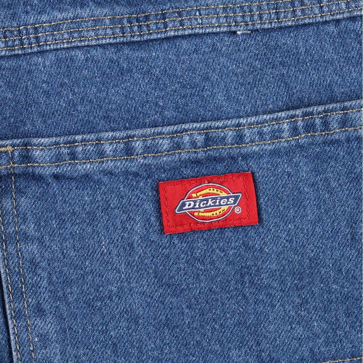 Dickies denim painter pants for men, equivalent to w36 cotton blue type Vintage Second Hand