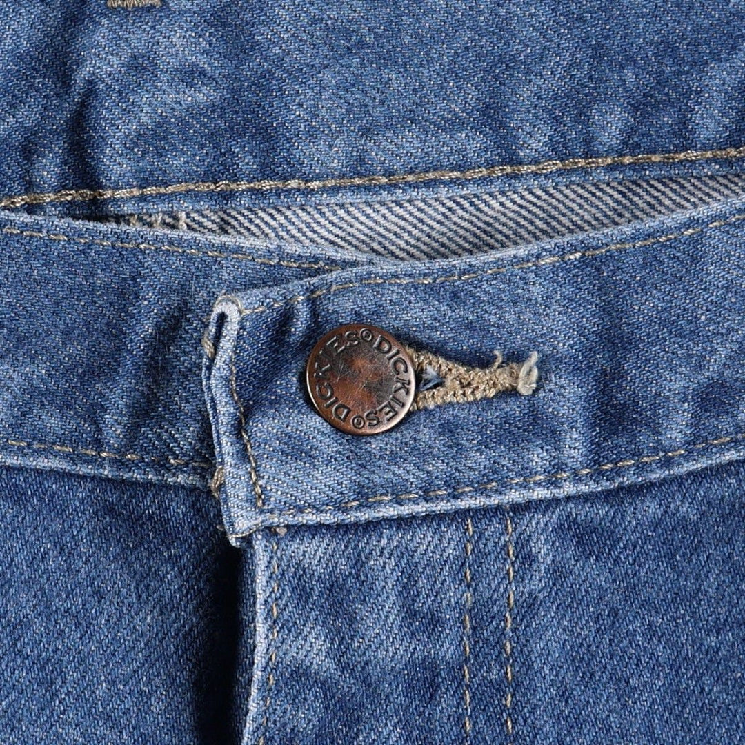 Dickies denim painter pants for men, equivalent to w36 cotton blue type Vintage Second Hand