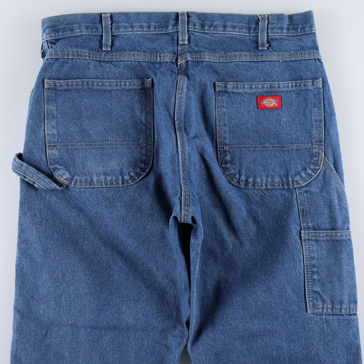 Dickies denim painter pants for men, equivalent to w36 cotton blue type Vintage Second Hand