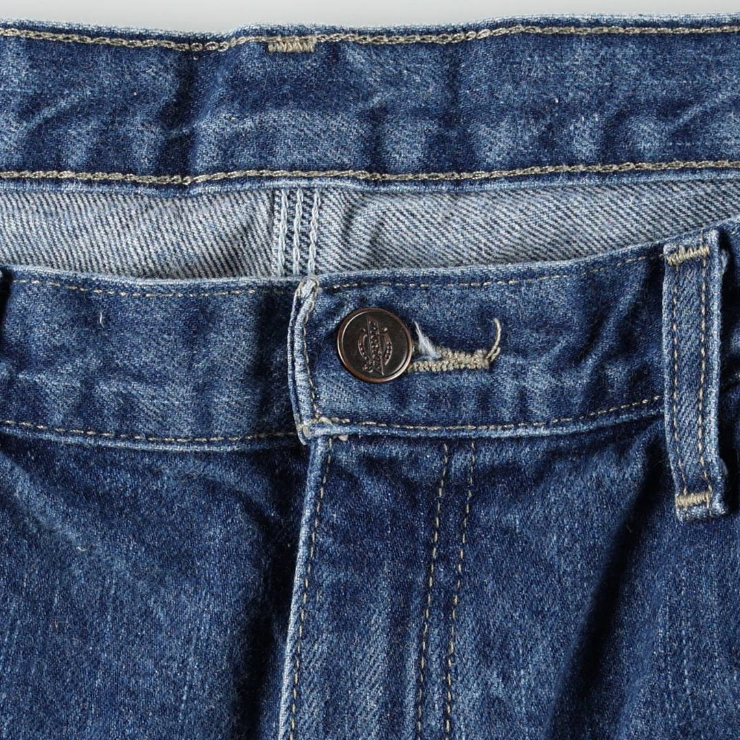 Dickies denim painter pants for men, equivalent to W34 cotton blue type Vintage Second Hand