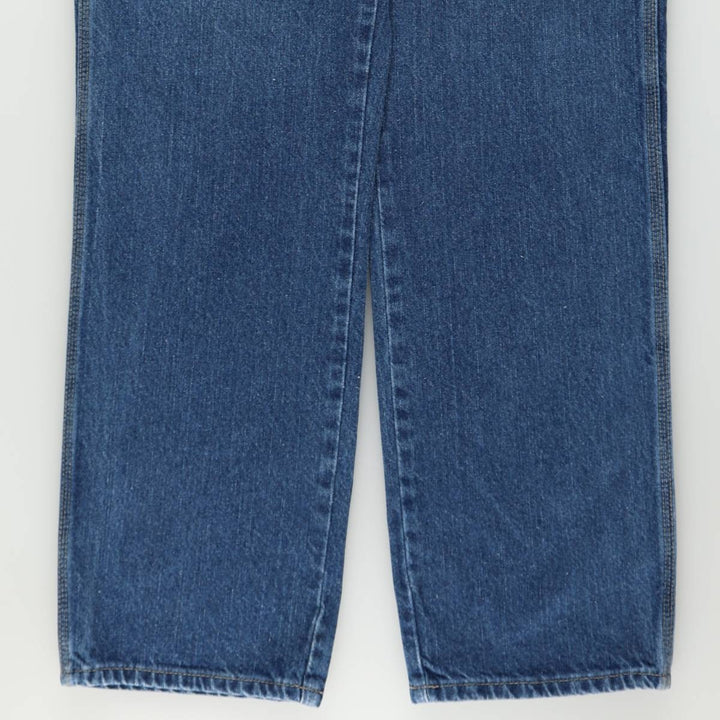Dickies denim painter pants for men, equivalent to W34 cotton blue type Vintage Second Hand