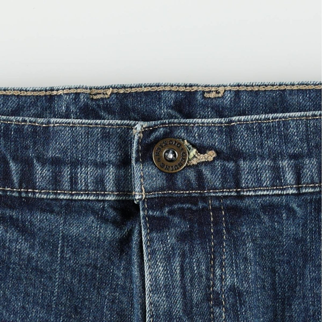 Dickies denim painter pants for men, equivalent to W37 cotton blue type Vintage Second Hand