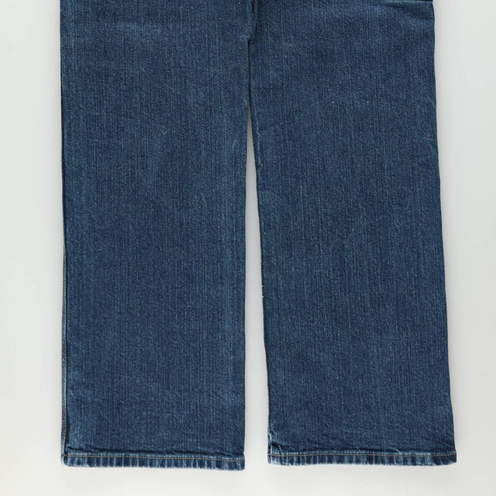 Dickies denim painter pants for men, equivalent to W37 cotton blue type Vintage Second Hand