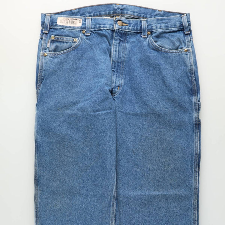 Carhartt Relaxed Fit Denim Painter Pants, Men's W35 (approx.) cotton blue type Vintage Second Hand