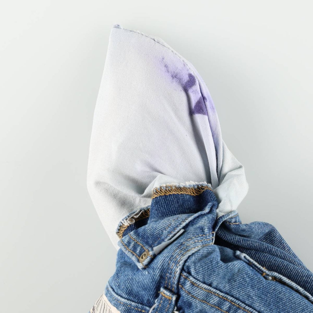 Carhartt Relaxed Fit Denim Painter Pants, Men's W35 (approx.) cotton blue type Vintage Second Hand