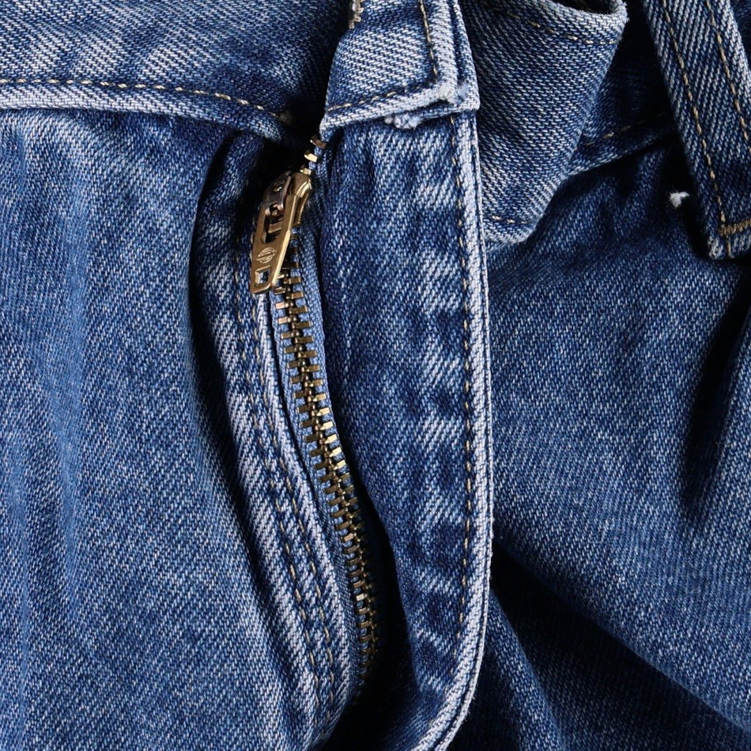 Dickies denim painter pants for men, equivalent to W34 cotton blue type Vintage Second Hand