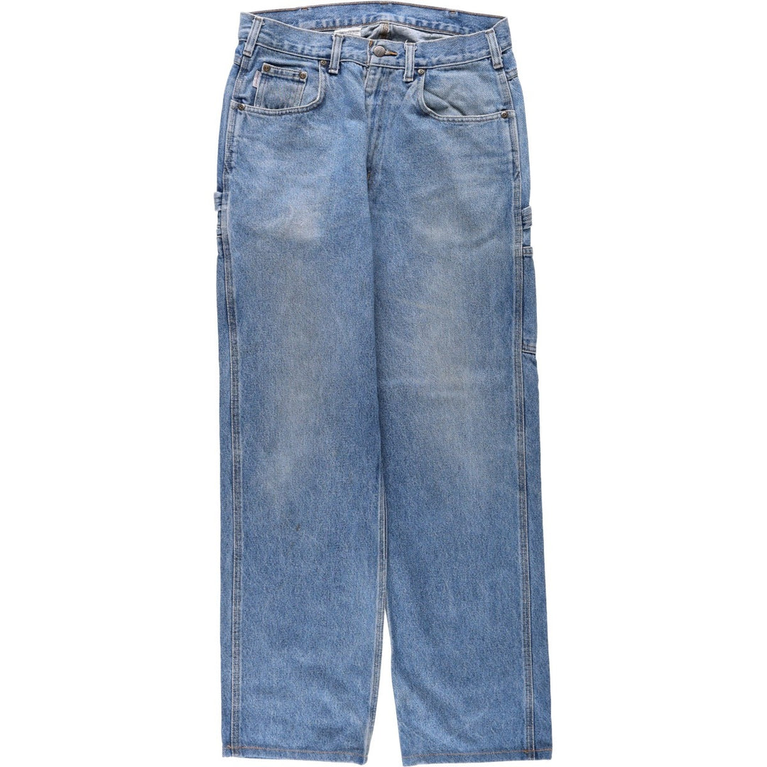 Carhartt Relaxed Fit Denim Painter Pants, Men's Size W32 (approx.) cotton blue type Vintage Second Hand