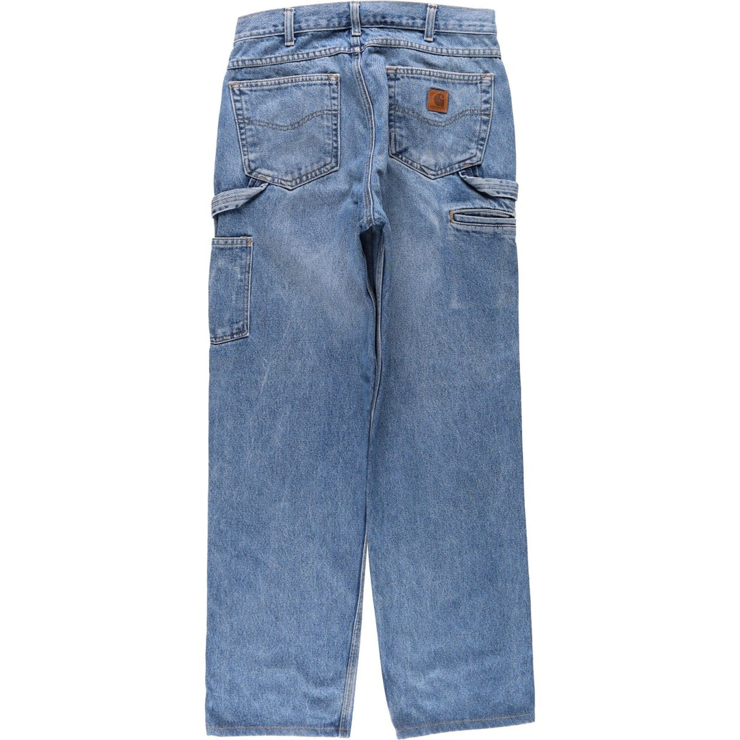 Carhartt Relaxed Fit Denim Painter Pants, Men's Size W32 (approx.) cotton blue type Vintage Second Hand