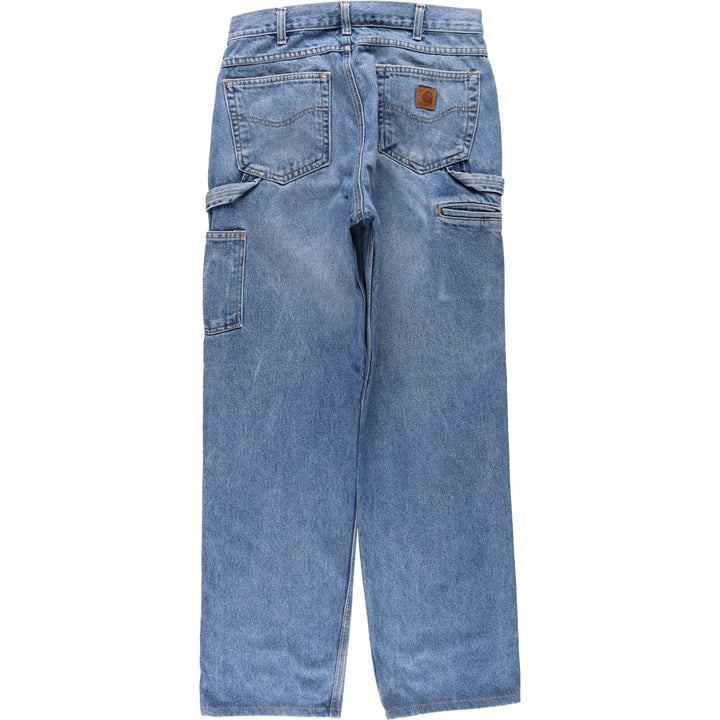 Carhartt Relaxed Fit Denim Painter Pants, Men's Size W32 (approx.) cotton blue type Vintage Second Hand