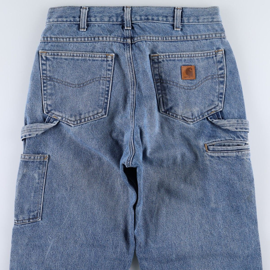 Carhartt Relaxed Fit Denim Painter Pants, Men's Size W32 (approx.) cotton blue type Vintage Second Hand