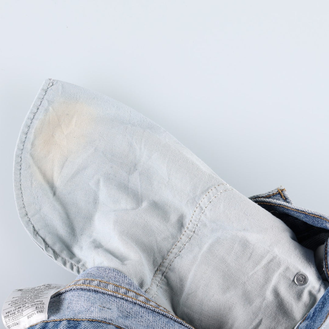 Carhartt Relaxed Fit Denim Painter Pants, Men's Size W32 (approx.) cotton blue type Vintage Second Hand