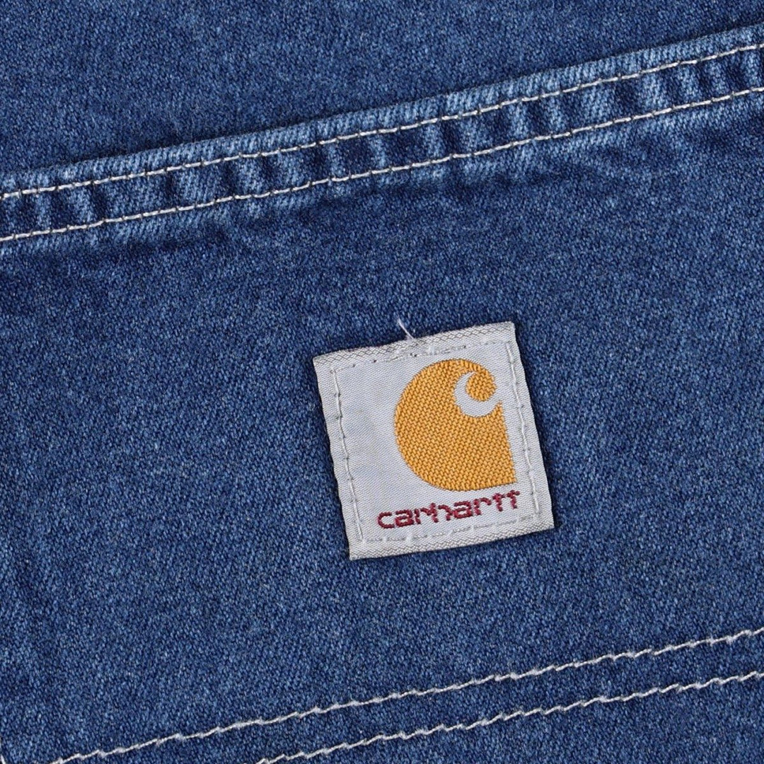 Carhartt Dungaree Fit Denim Painter Pants, Men's, W31 equivalent cotton blue type Vintage Second Hand