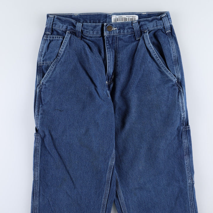 Carhartt Dungaree Fit Denim Painter Pants, Men's, W31 equivalent cotton blue type Vintage Second Hand
