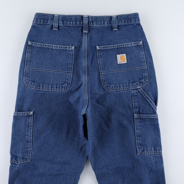 Carhartt Dungaree Fit Denim Painter Pants, Men's, W31 equivalent cotton blue type Vintage Second Hand