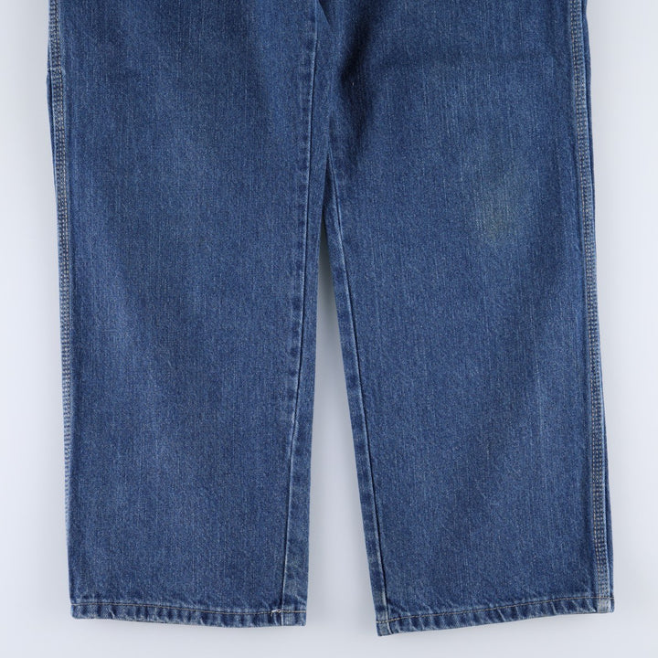 Dickies denim painter pants for men, equivalent to W34 cotton blue type Vintage Second Hand