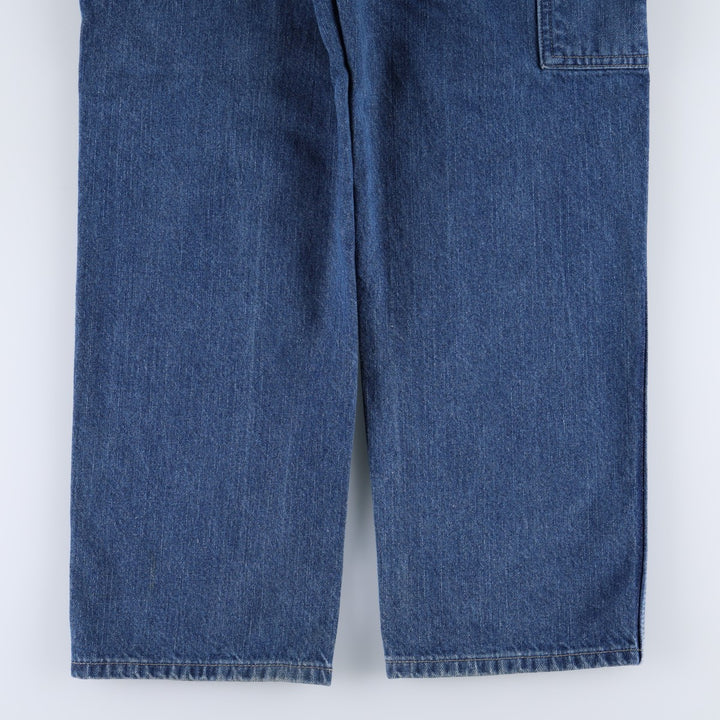 Dickies denim painter pants for men, equivalent to W34 cotton blue type Vintage Second Hand