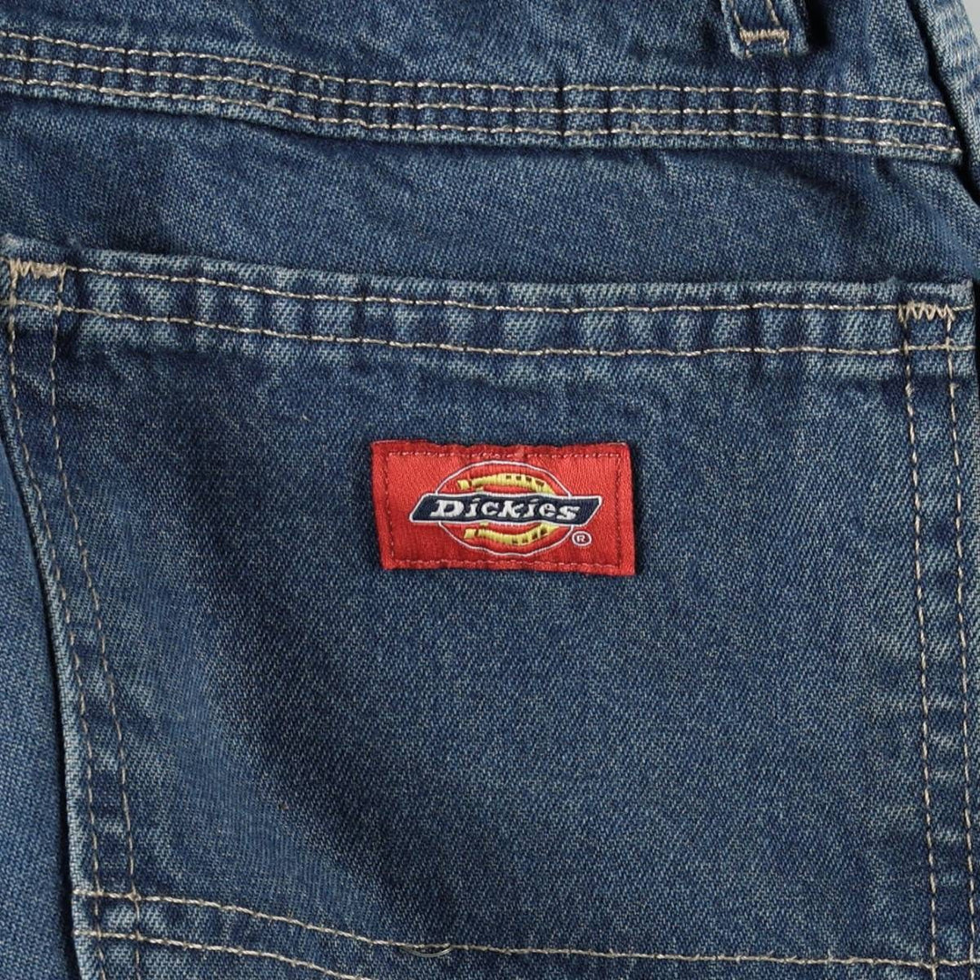 Dickies denim painter pants for men, equivalent to W31 cotton blue type Vintage Second Hand