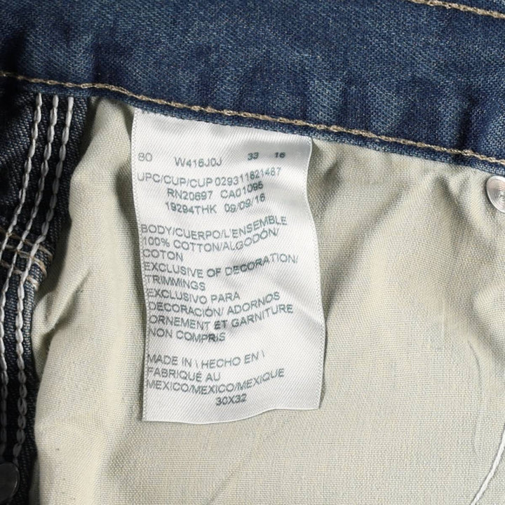 Dickies denim painter pants for men, equivalent to W31 cotton blue type Vintage Second Hand