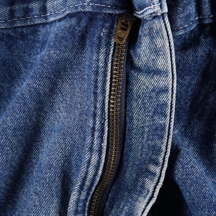Dickies denim painter pants for men, equivalent to W37 cotton blue type Vintage Second Hand