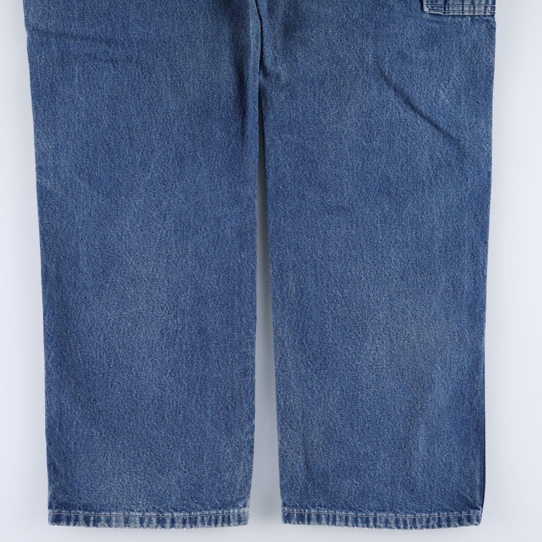 Dickies denim painter pants for men, equivalent to W37 cotton blue type Vintage Second Hand