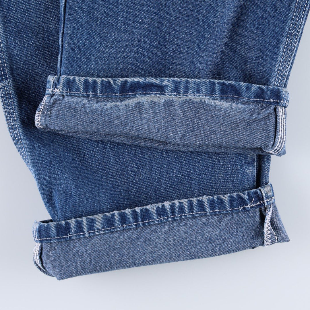 Dickies denim painter pants for men, equivalent to W37 cotton blue type Vintage Second Hand