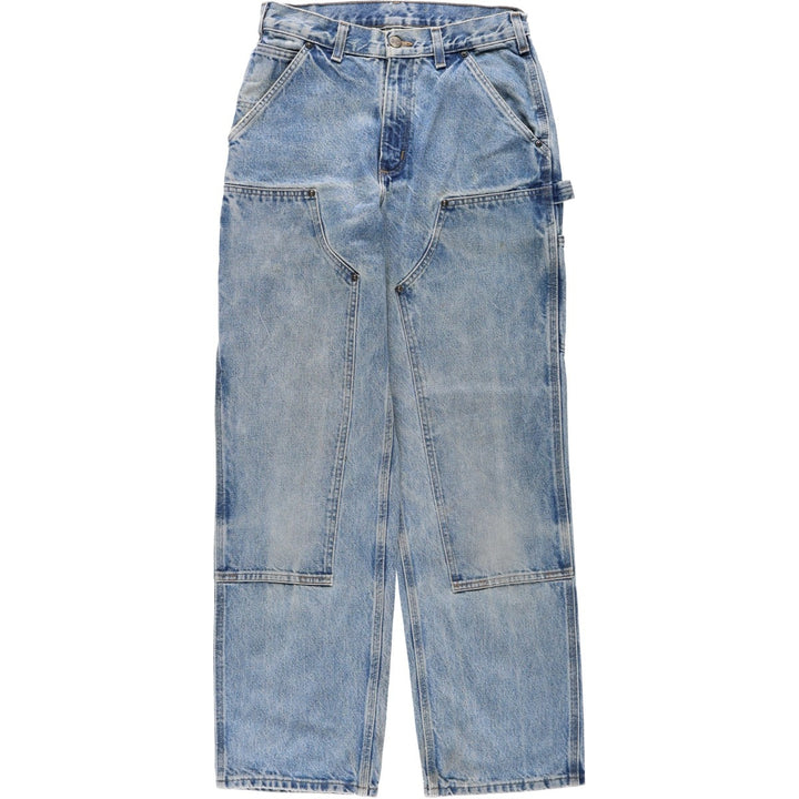 Carhartt Loose Original Fit Double Knee Denim Painter Pants, Men's W29 (approx.) cotton blue type Vintage Second Hand