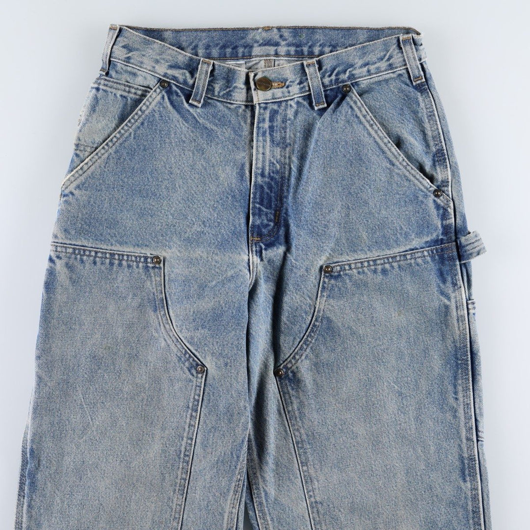 Carhartt Loose Original Fit Double Knee Denim Painter Pants, Men's W29 (approx.) cotton blue type Vintage Second Hand