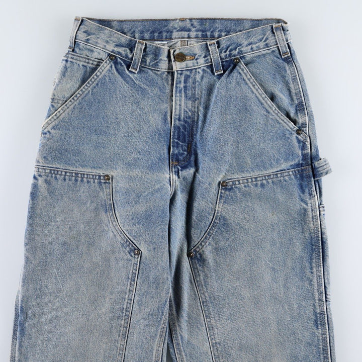 Carhartt Loose Original Fit Double Knee Denim Painter Pants, Men's W29 (approx.) cotton blue type Vintage Second Hand