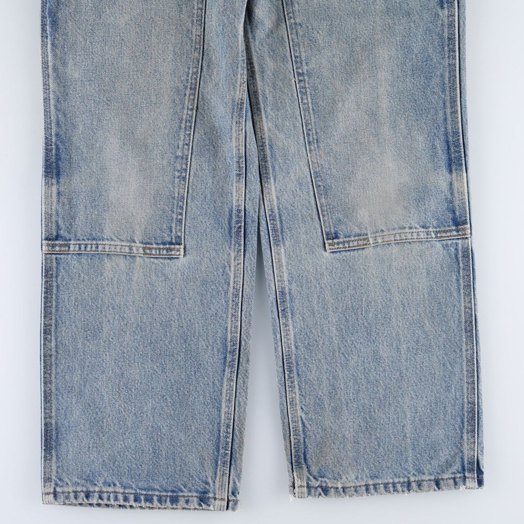 Carhartt Loose Original Fit Double Knee Denim Painter Pants, Men's W29 (approx.) cotton blue type Vintage Second Hand