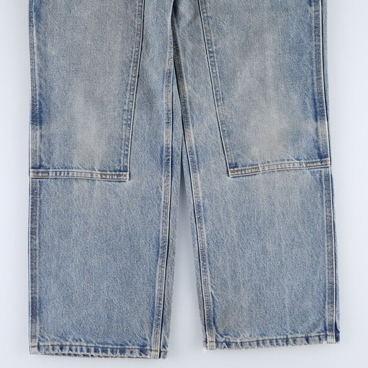 Carhartt Loose Original Fit Double Knee Denim Painter Pants, Men's W29 (approx.) cotton blue type Vintage Second Hand